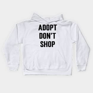 Adopt Don't Shop v2 Kids Hoodie